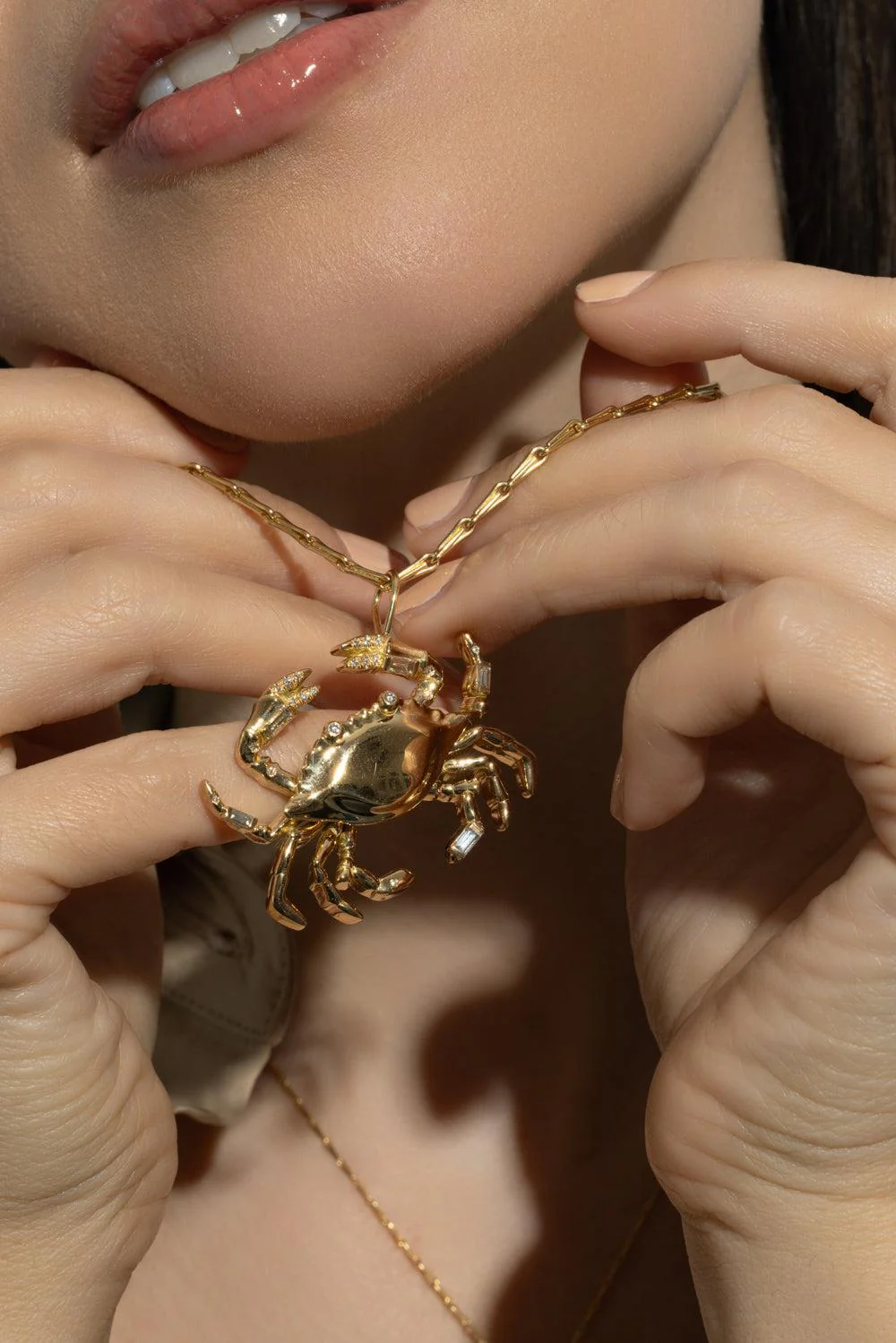 Large Cancer Zodiac Necklace - Image 6