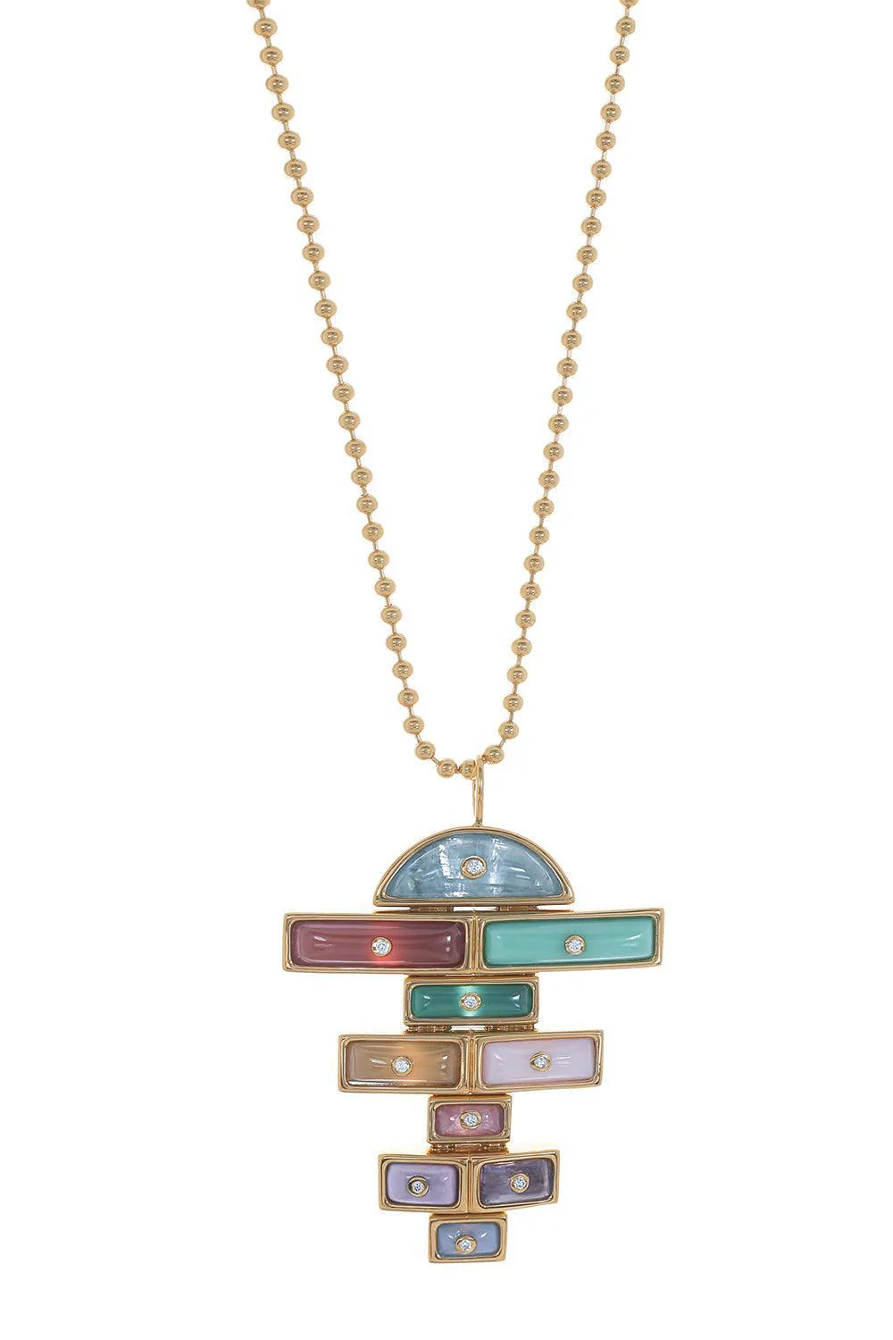 Medium Hopscotch Necklace