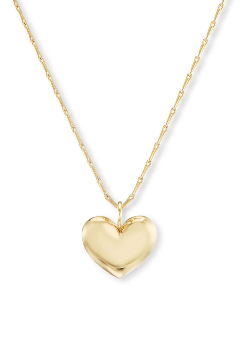 Mini Puff Heart Pendant Necklace