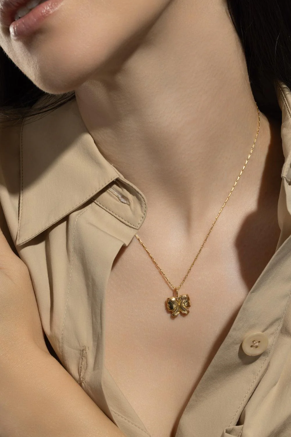 Small Gemini Zodiac Necklace - Image 2