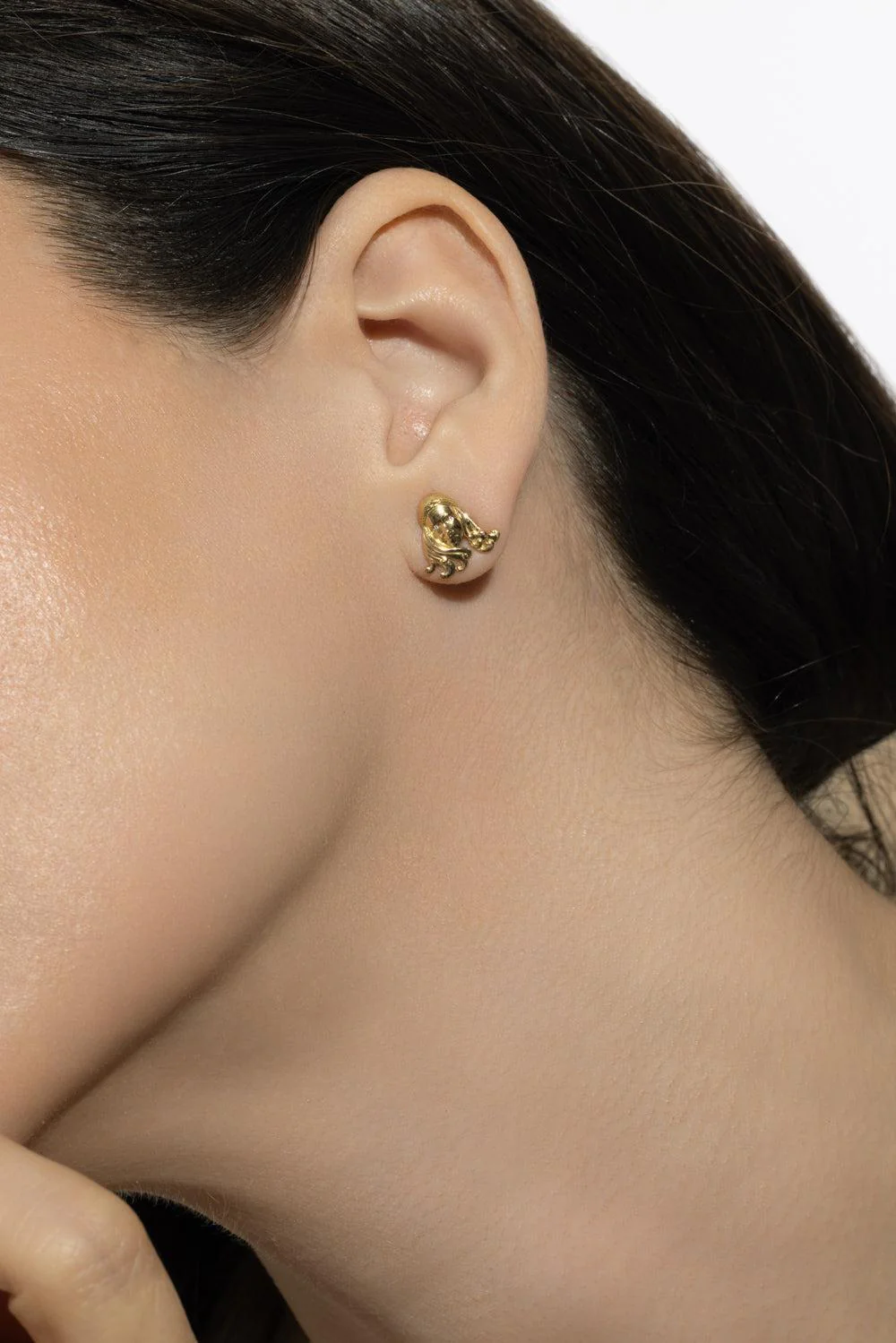 Virgo Zodiac Stud Earrings - Image 3