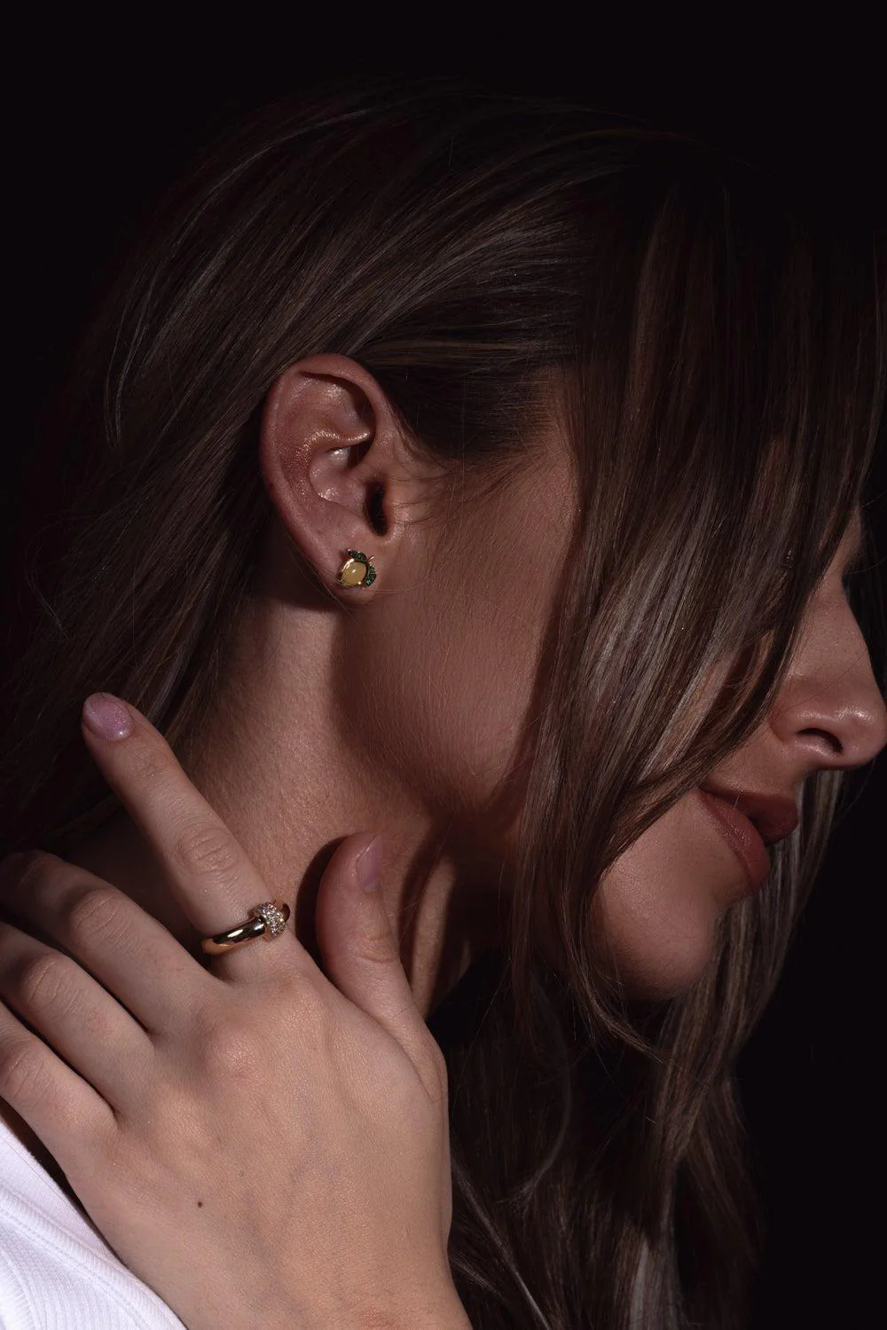 XS Lemon Stud Earrings - Image 5