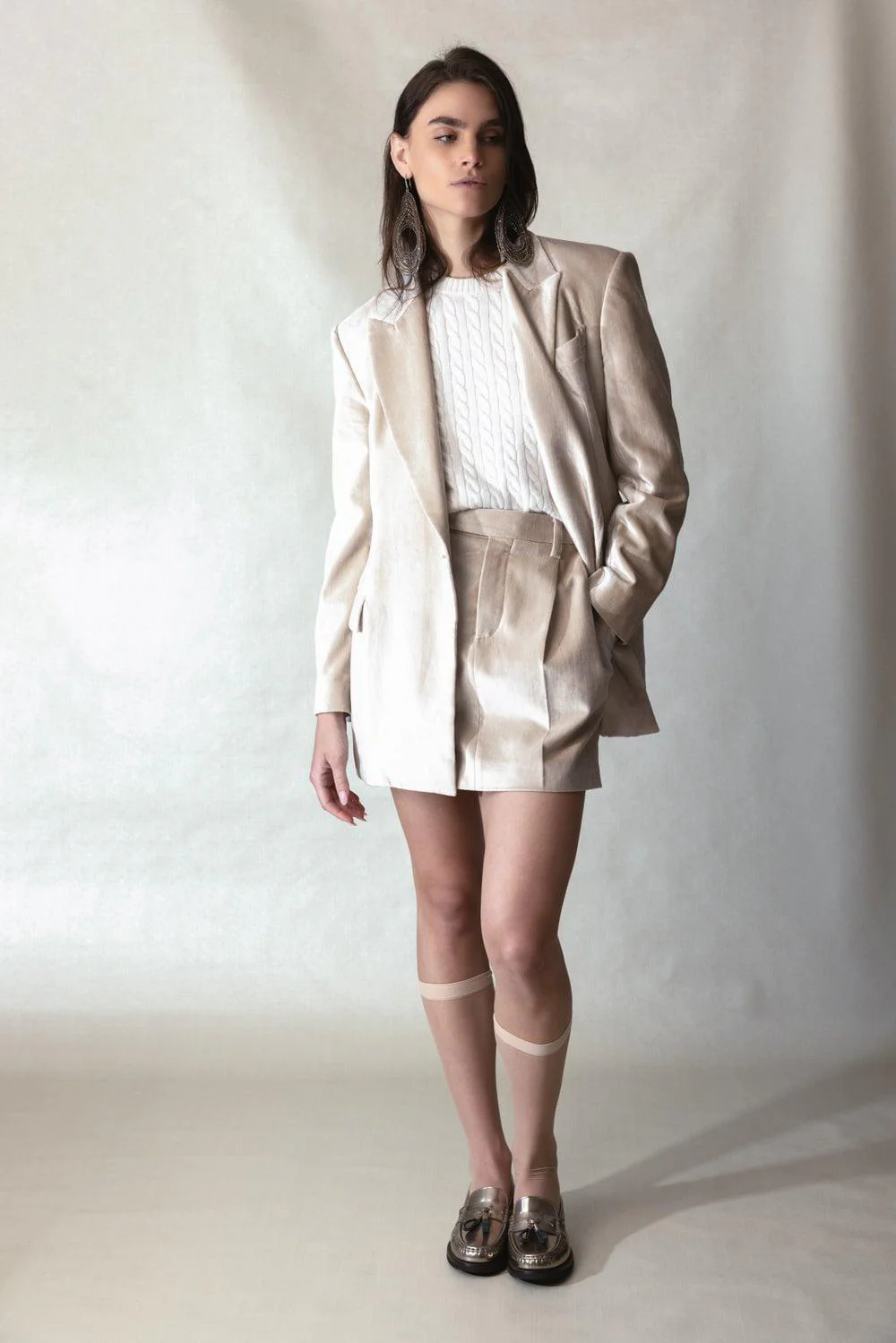 Asymmetrical Detail Jacket - Image 2