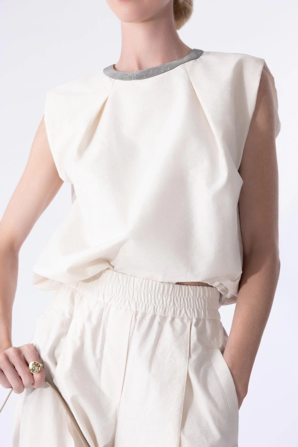 Balloon Hem Tank - Image 3
