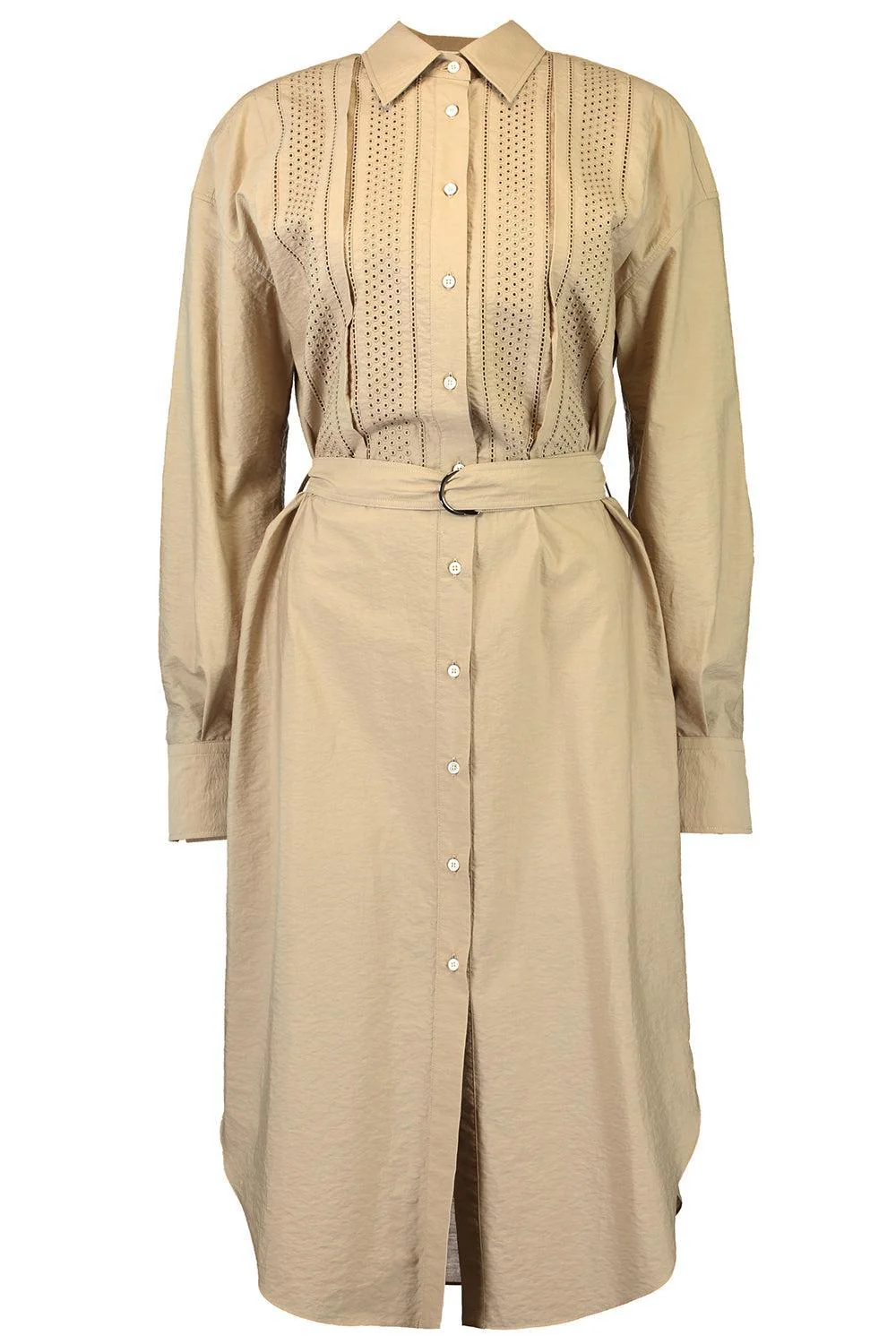 Belted Shirt Dress
