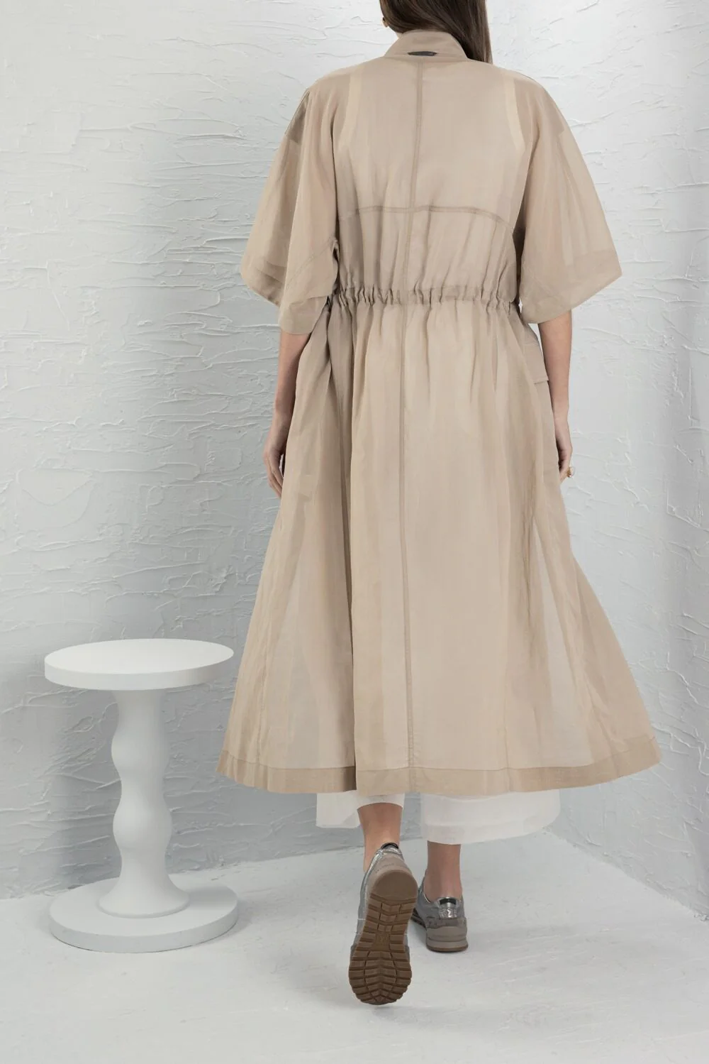 Belted Shirt Dress - Image 3