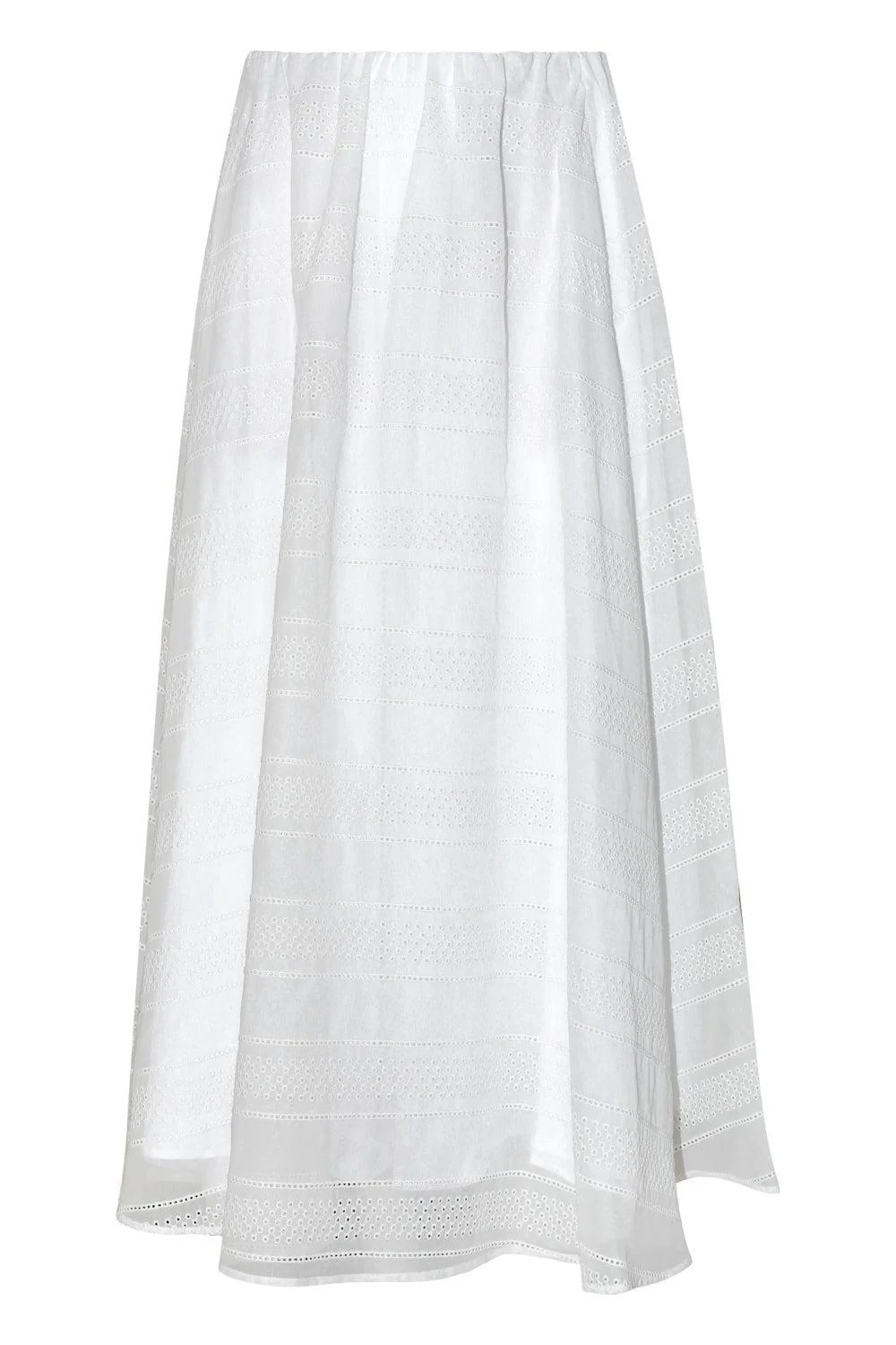 Broderie Anglaise Maxi Skirt