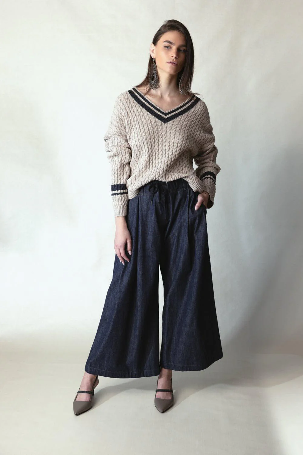 Cable Knit Jumper - Image 2