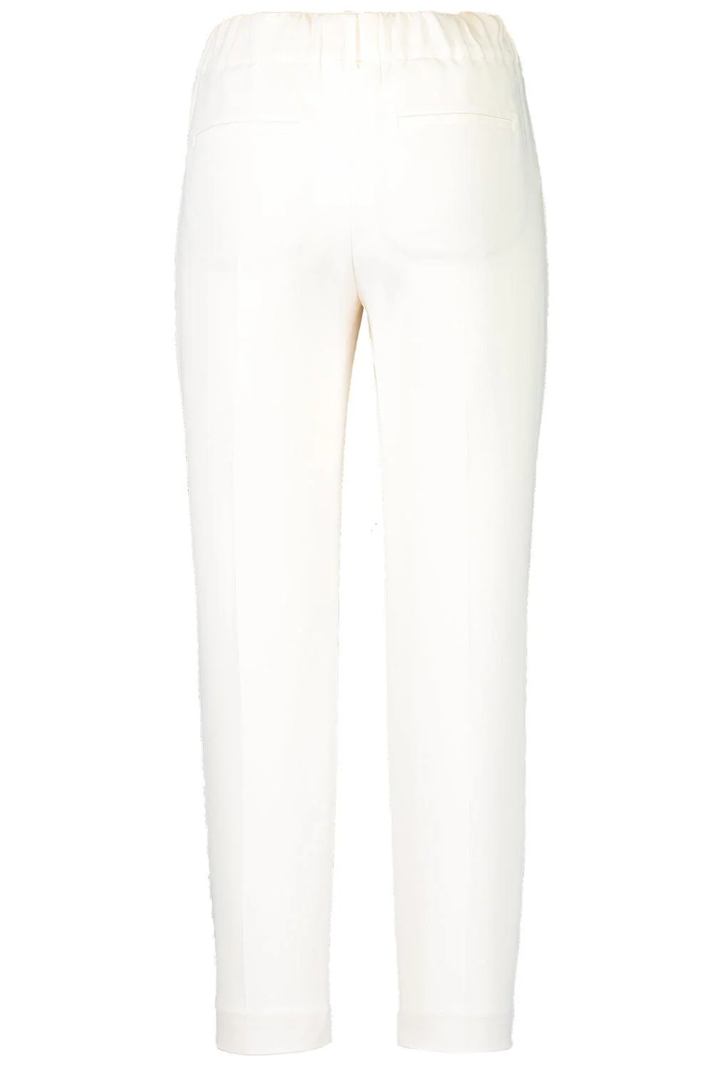 Crop Pull On Pant - Pure White - Image 5