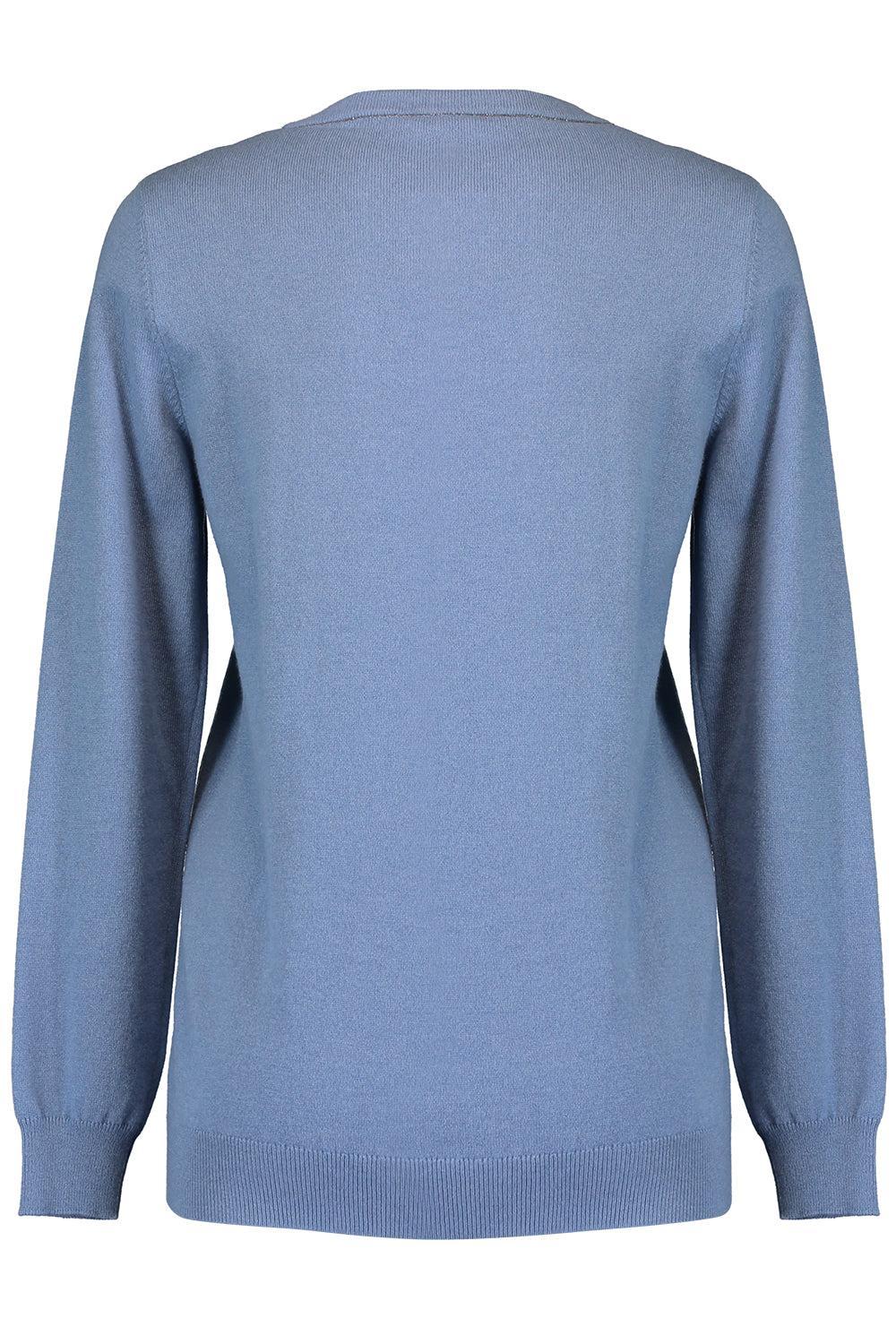 Long Sleeve Sweater - Celeste - Image 5
