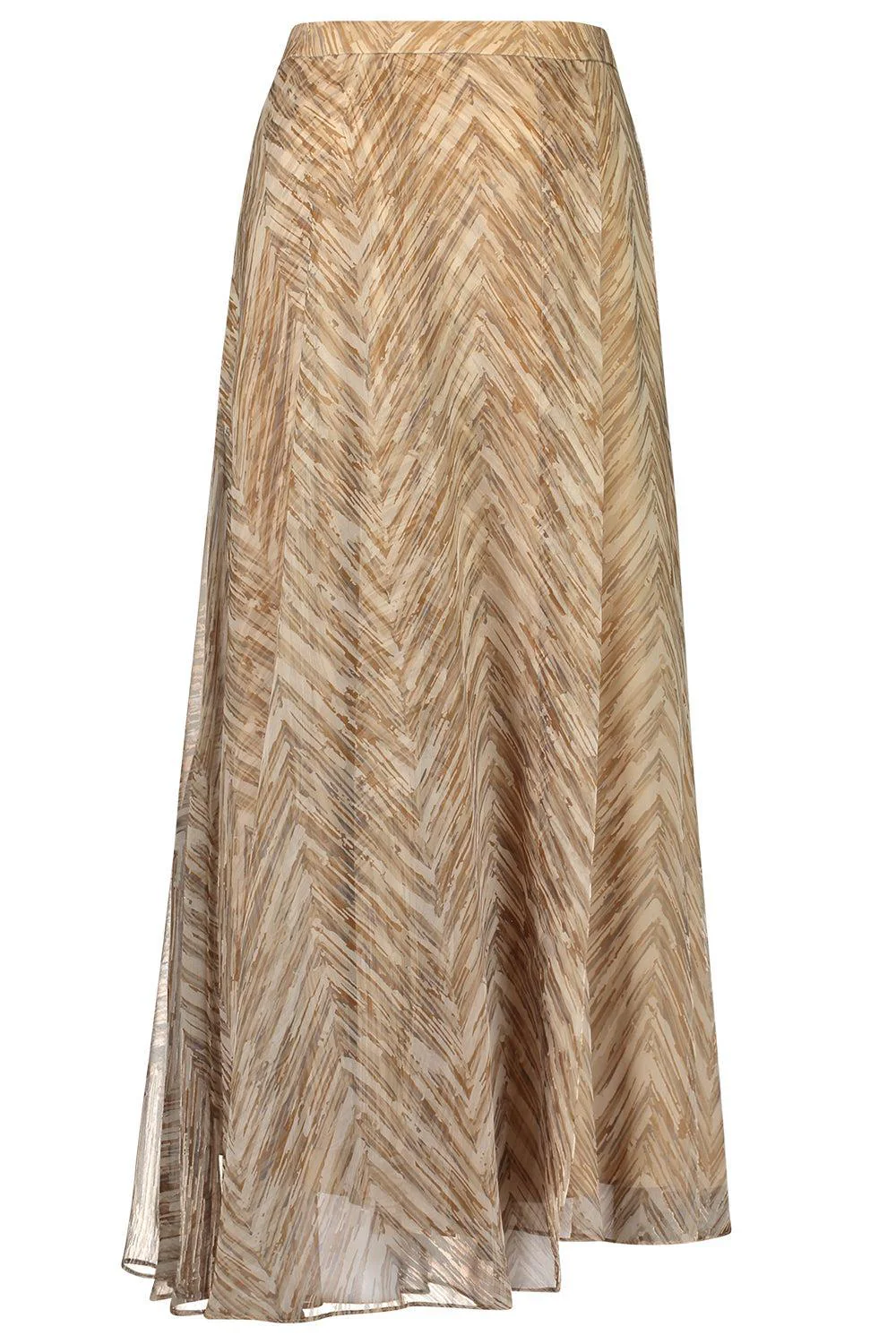Chevron Panel Circle Skirt - Image 5