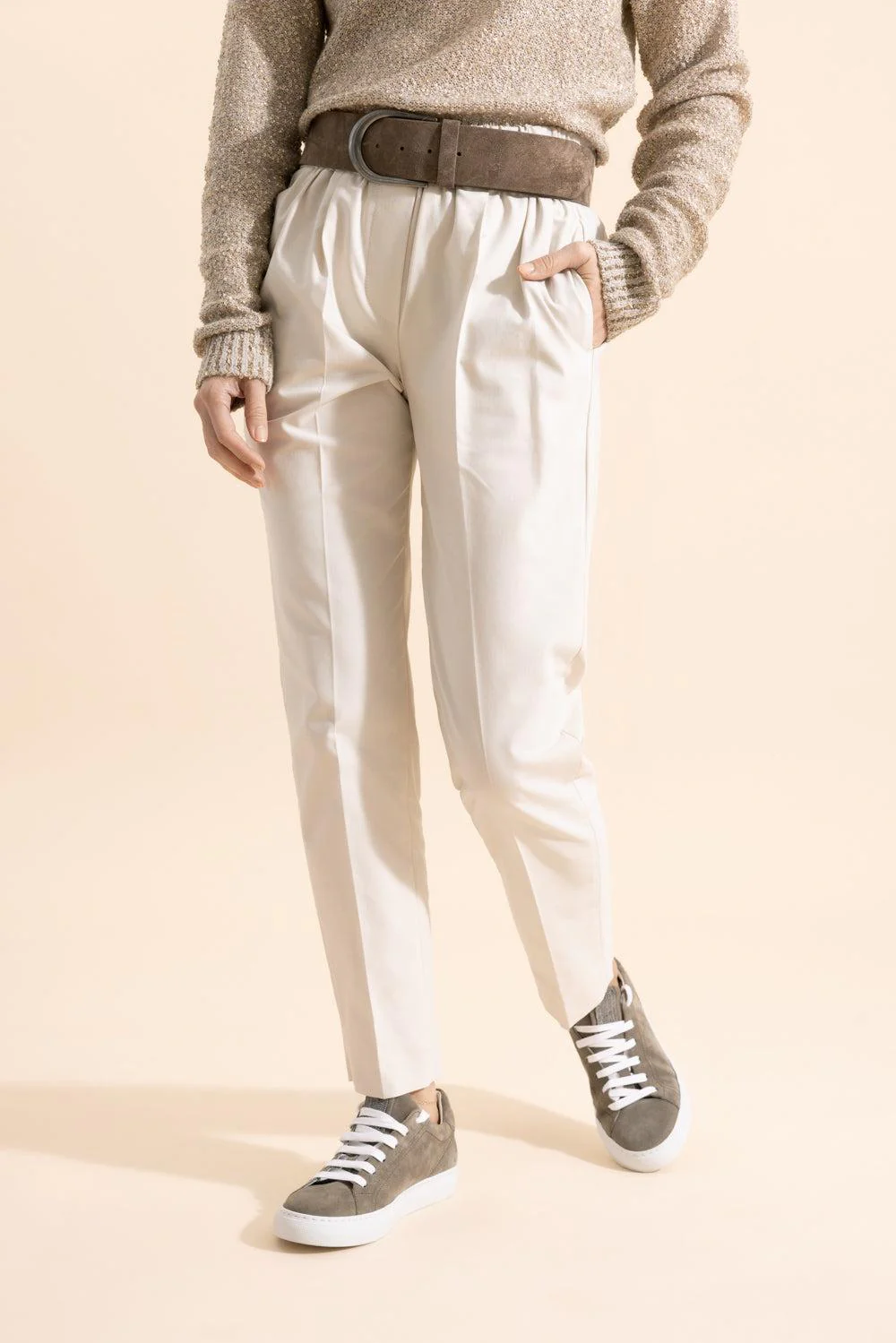 Classic Pull On Pant - Oat Grain - Image 2