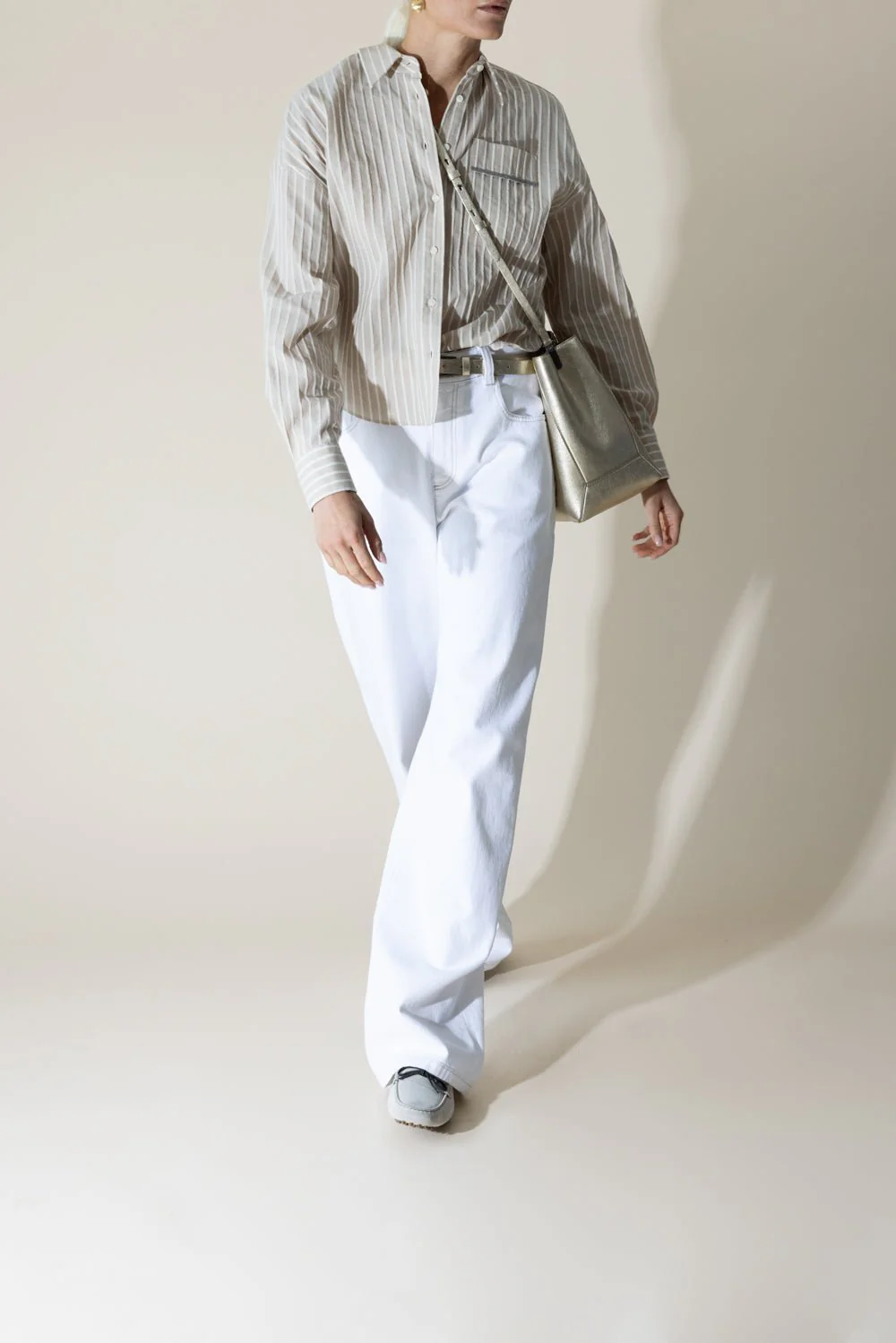 Comfort Trousers - Bianco Ottico - Image 2
