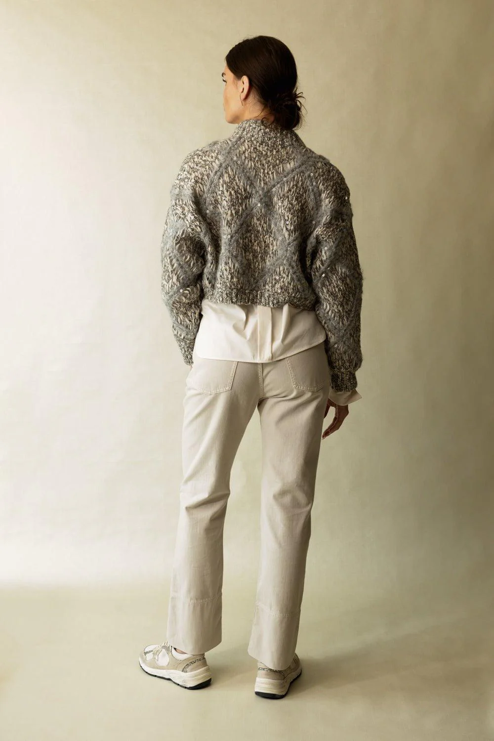 Couture Crop Zip Up - Image 4