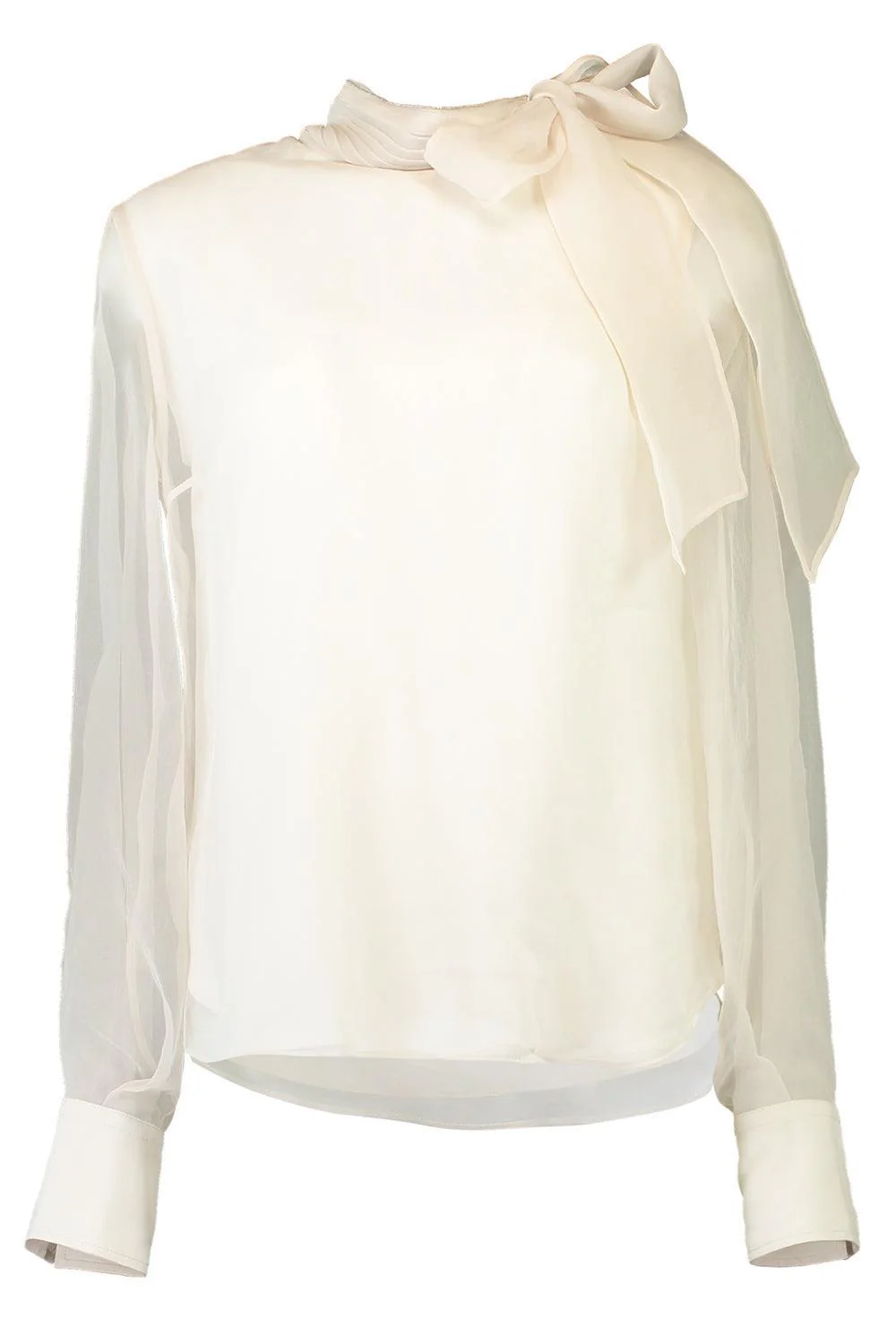 Crispy Bow Blouse
