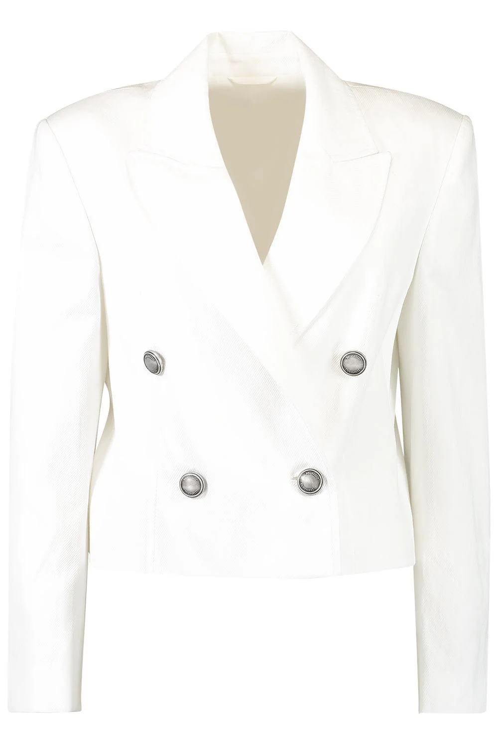 Cropped Double Breasted Jacket
