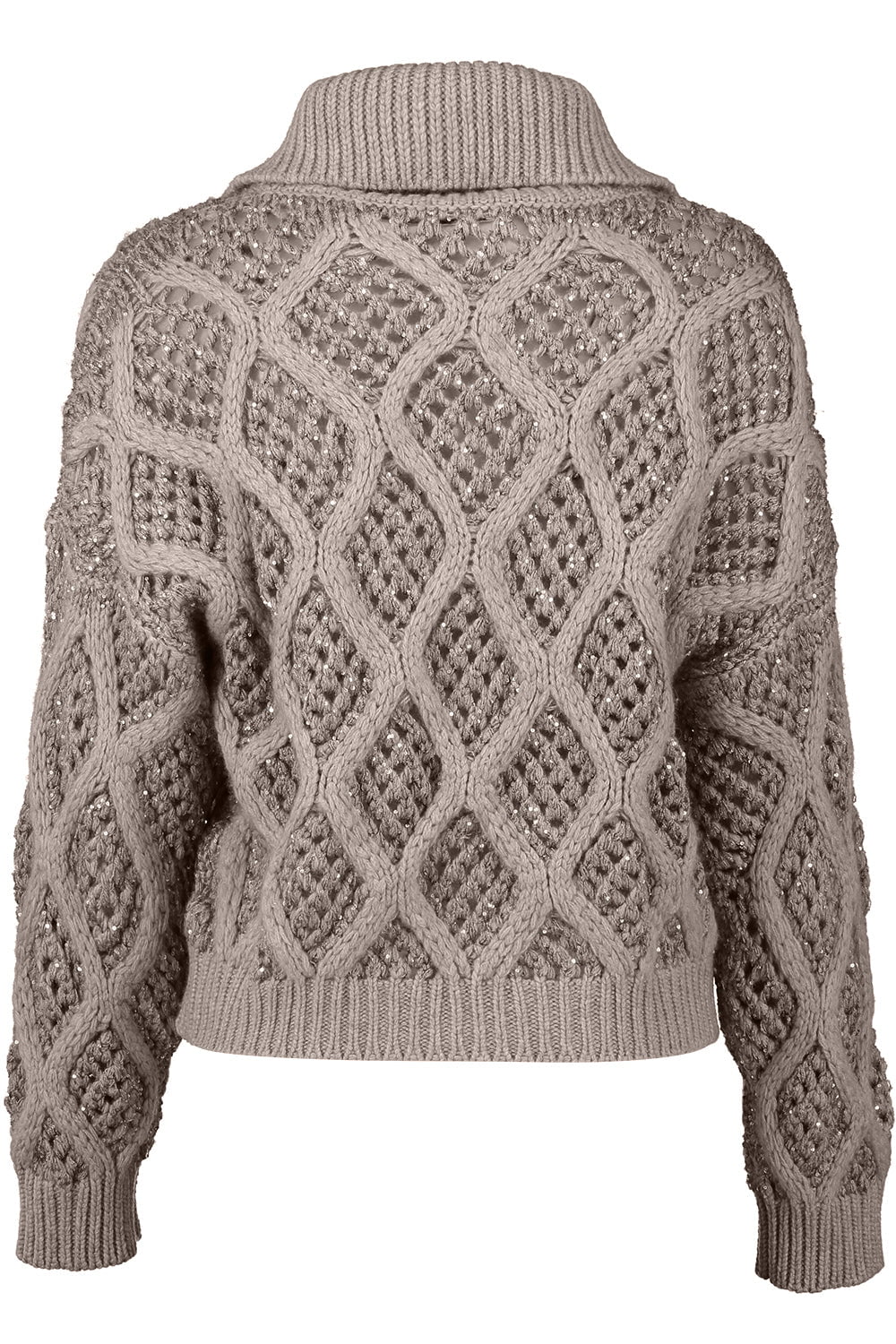 Dazzling Net Cable Cardigan - Image 5