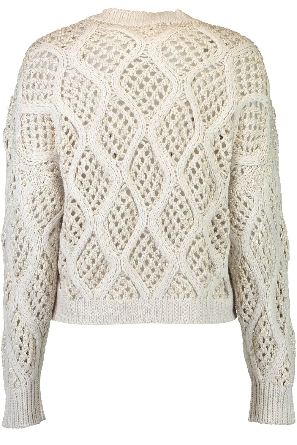 Dazzling Net Cable Sweater - Image 5