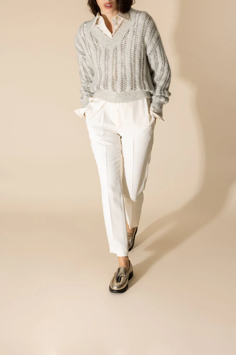 Dazzling Net Sweater - Image 2