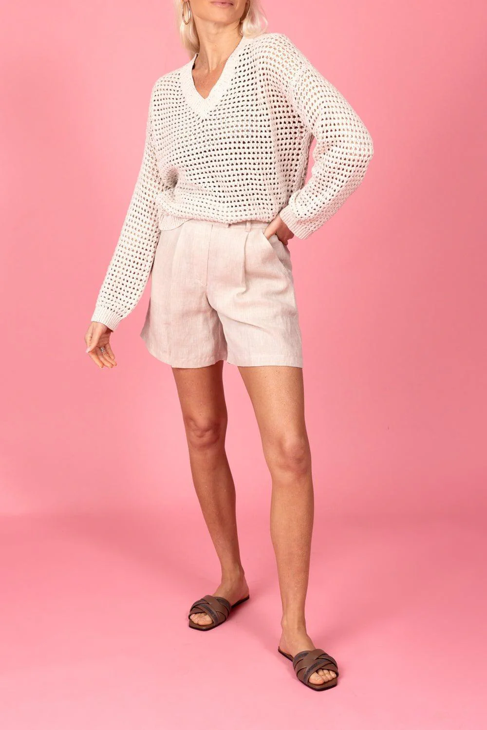 Dazzling Net Sweater - Image 2