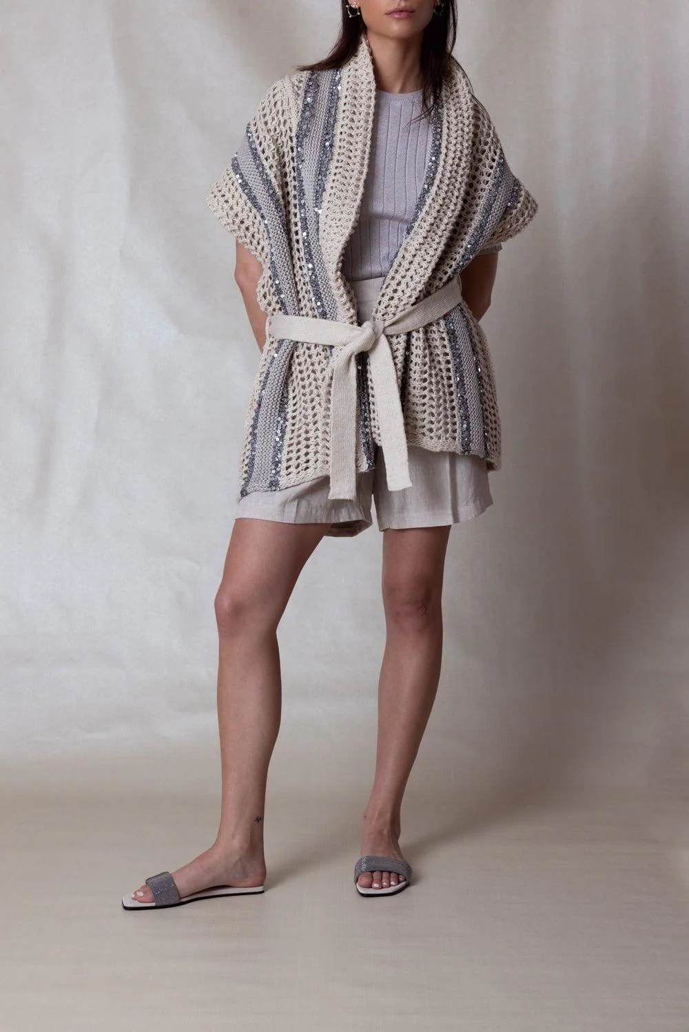 Dazzling Stripe Cardigan - Image 2