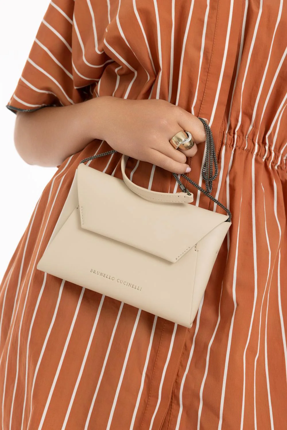 Duo Clutch Bag - Cream - Image 3