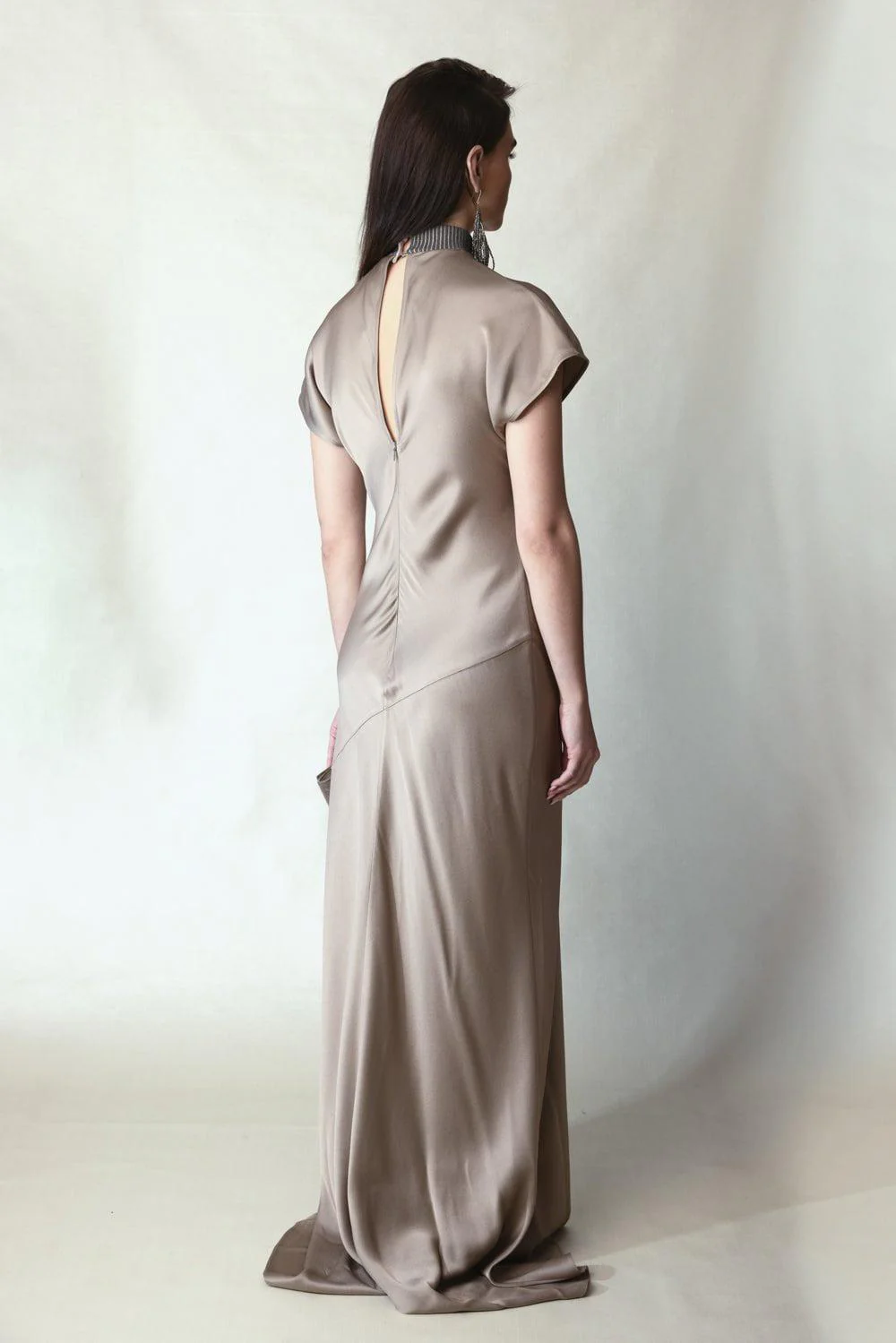 Embellished High Neck Dress - Image 4