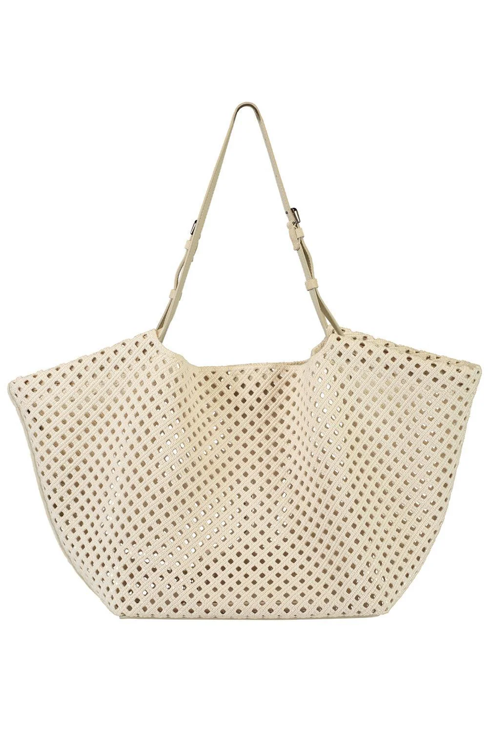 Embroidered Panier Handbag