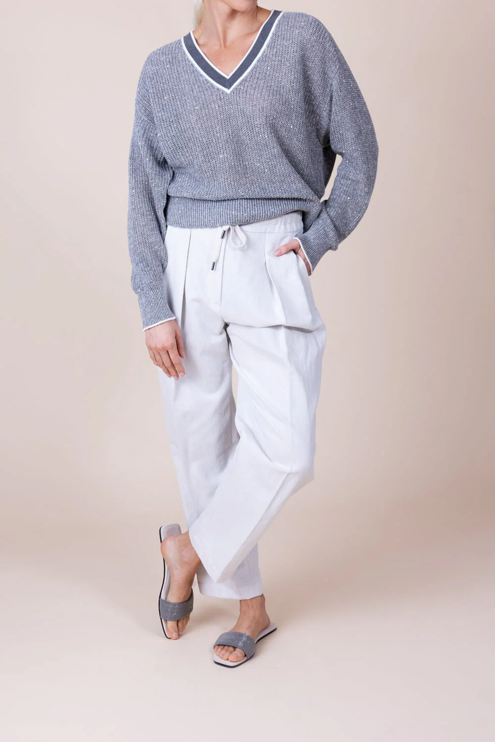 English Rib Dazzling Active Sweater - Image 3