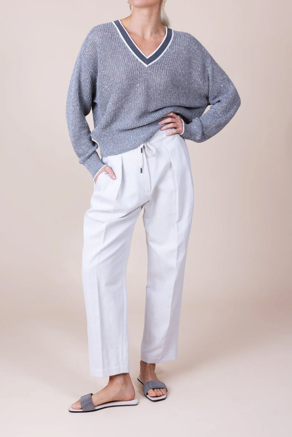 English Rib Dazzling Active Sweater - Image 4