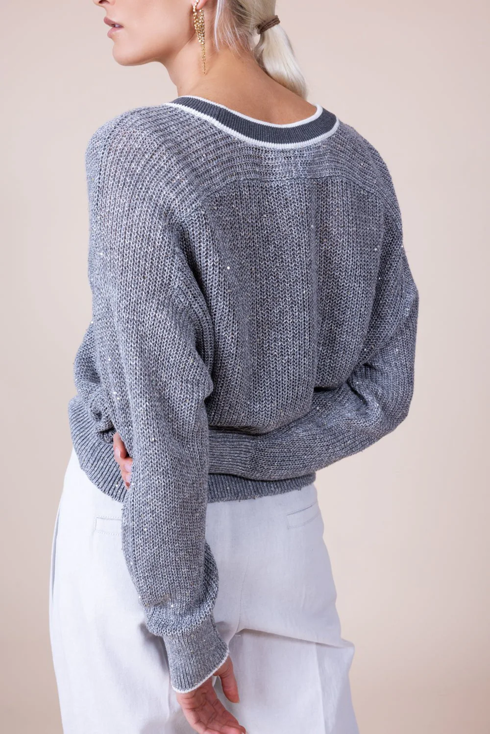 English Rib Dazzling Active Sweater - Image 5