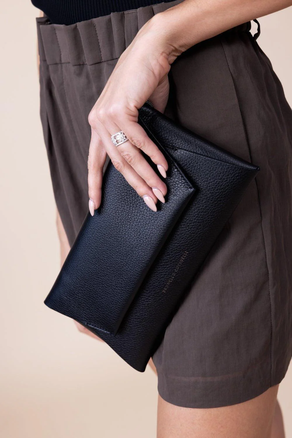 Envelope Clutch - Nero - Image 4