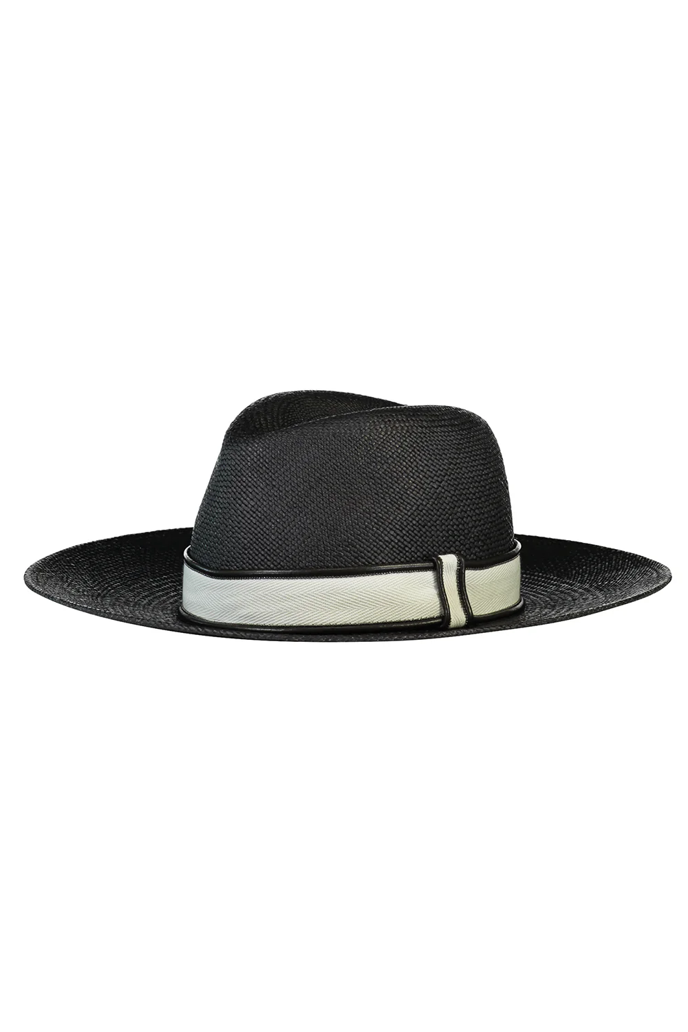 Fabric Band Fedora Hat
