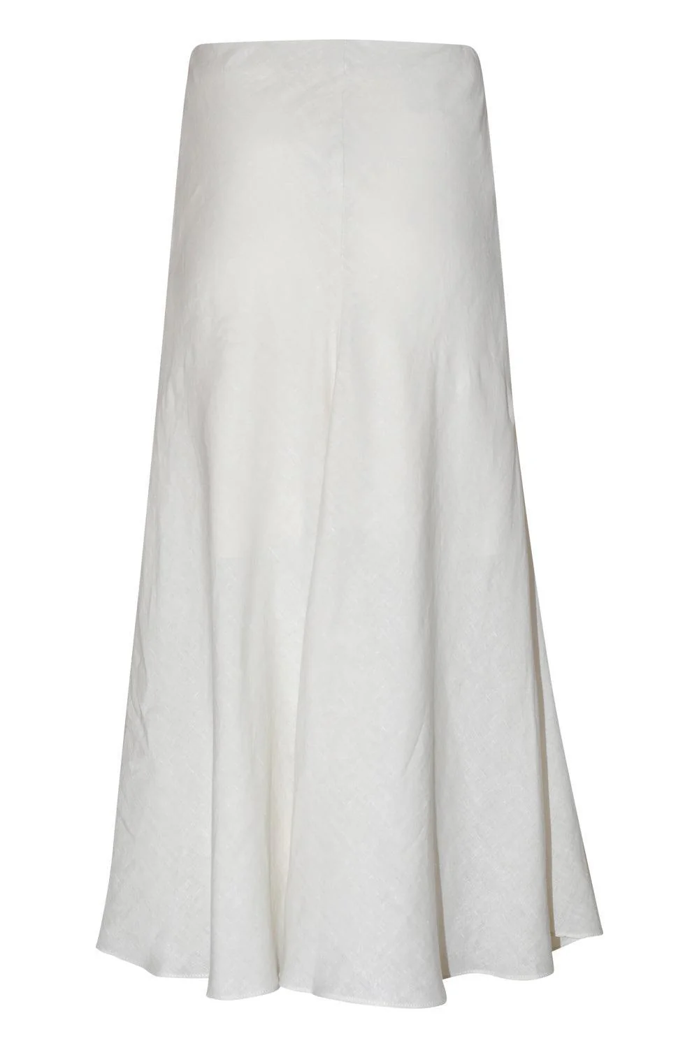 Fit And Flare Midi Skirt - Coconut Milk - Image 5