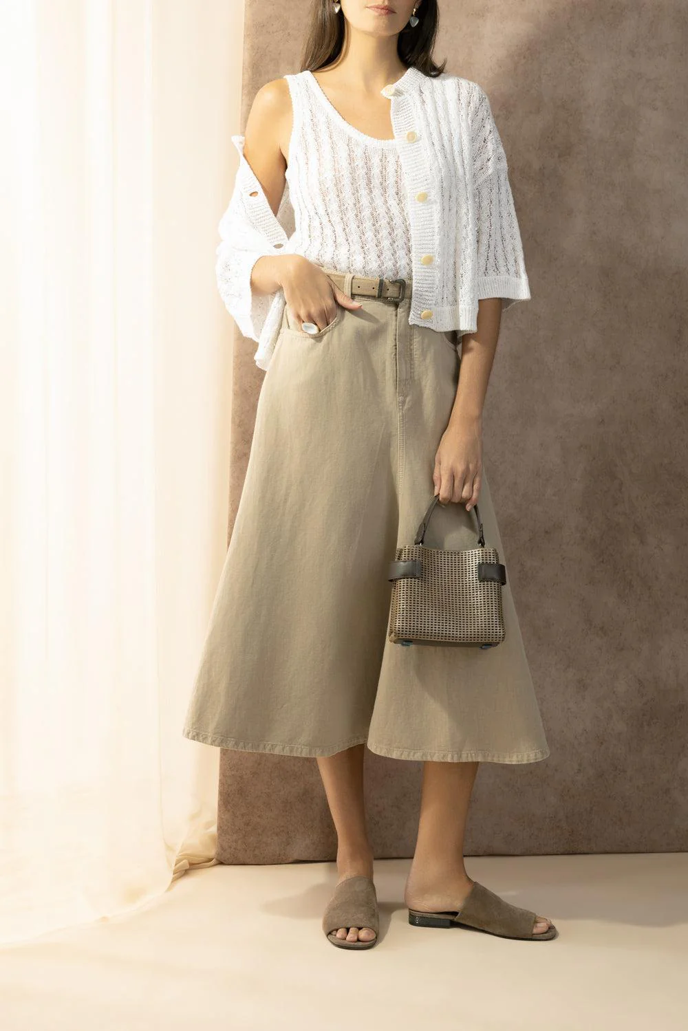 Five Pocket Flare Skirt - Image 2