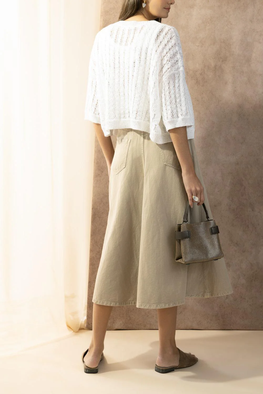 Five Pocket Flare Skirt - Image 4