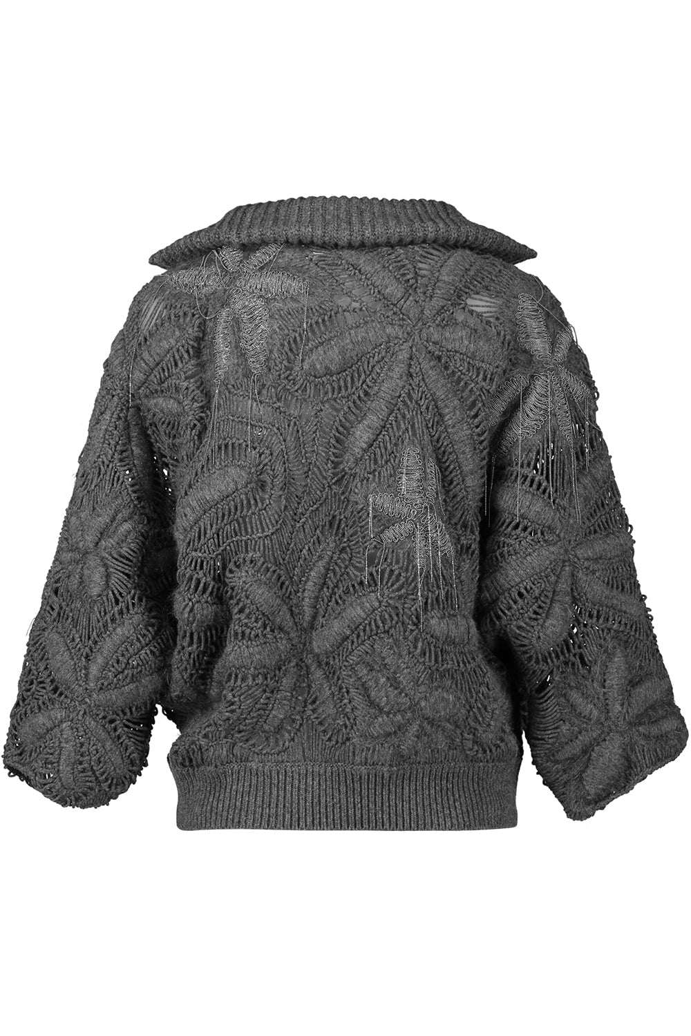 Flower Crochet Sweater - Image 5