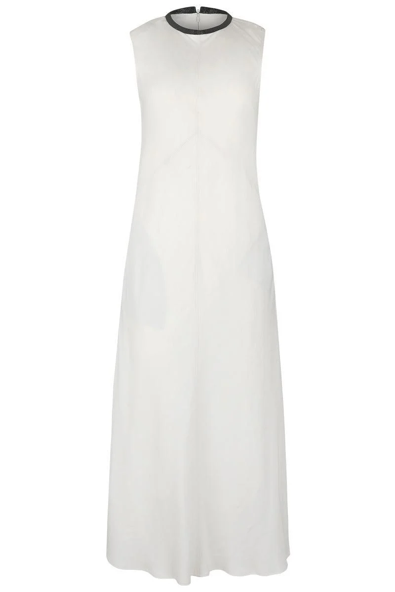 Fluid Linn Dress - Panna
