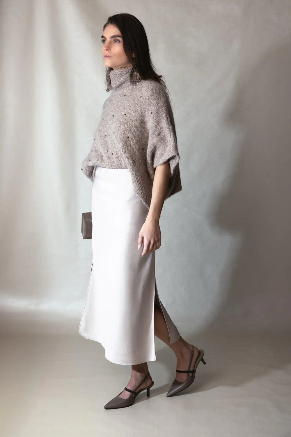 Fluid Pencil Skirt - Image 2