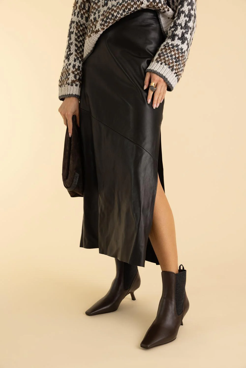 Fluid Pencil Skirt - Image 3