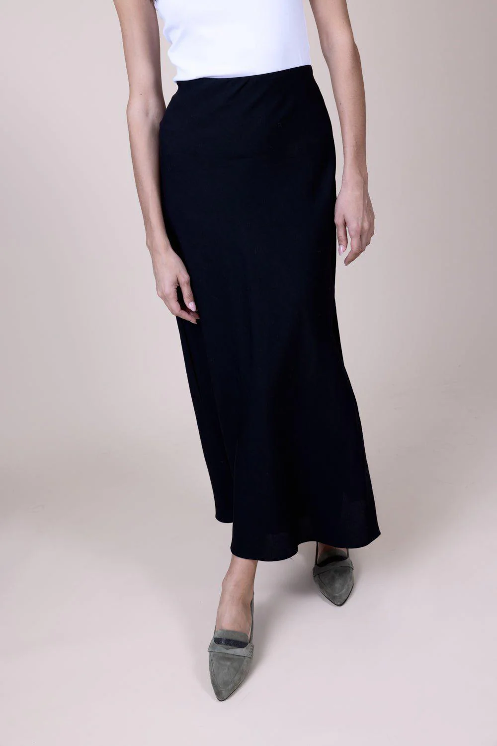 Fluid Skirt - Black - Image 5