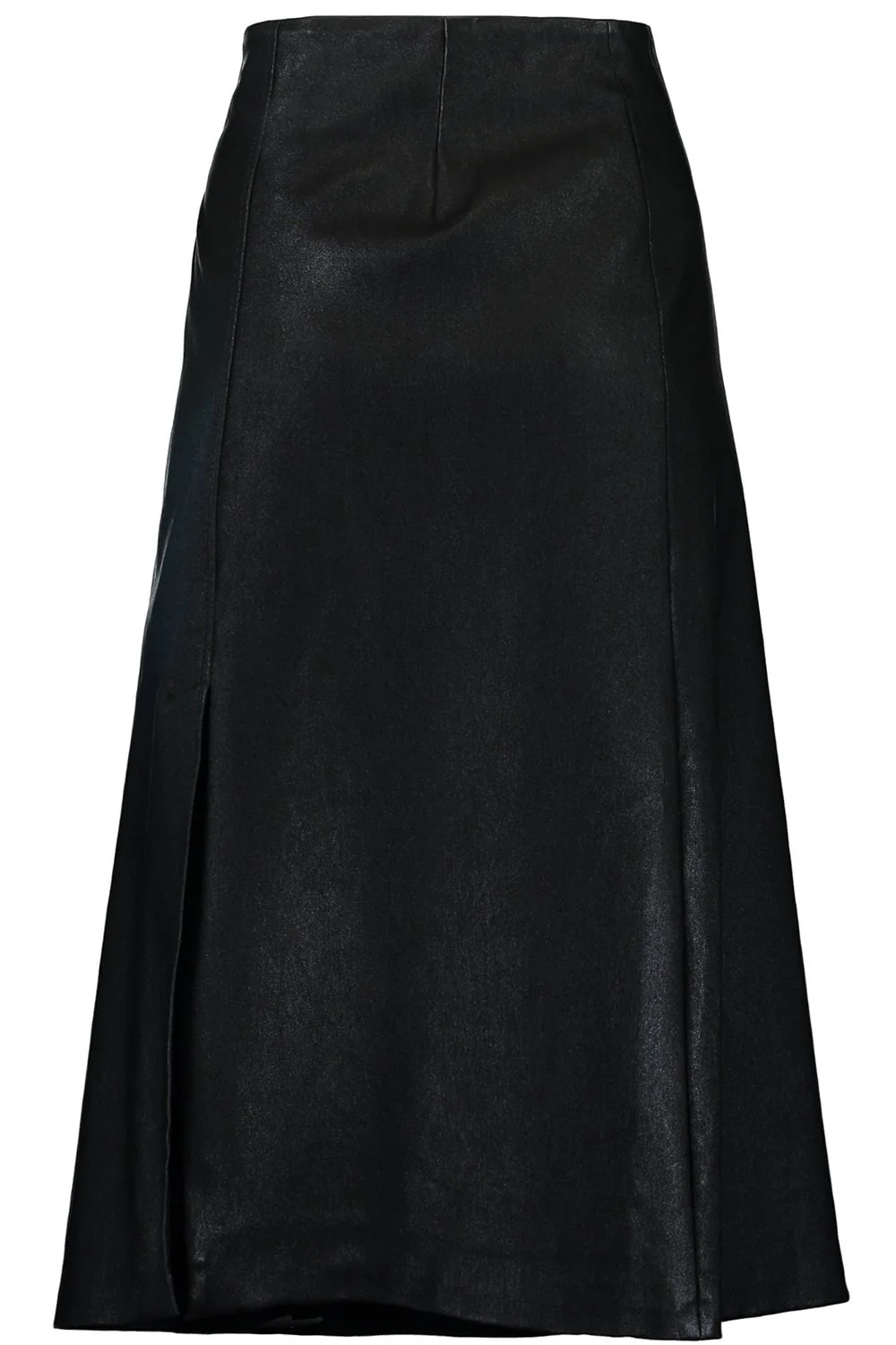Glossy Midi Pencil Skirt - Image 3