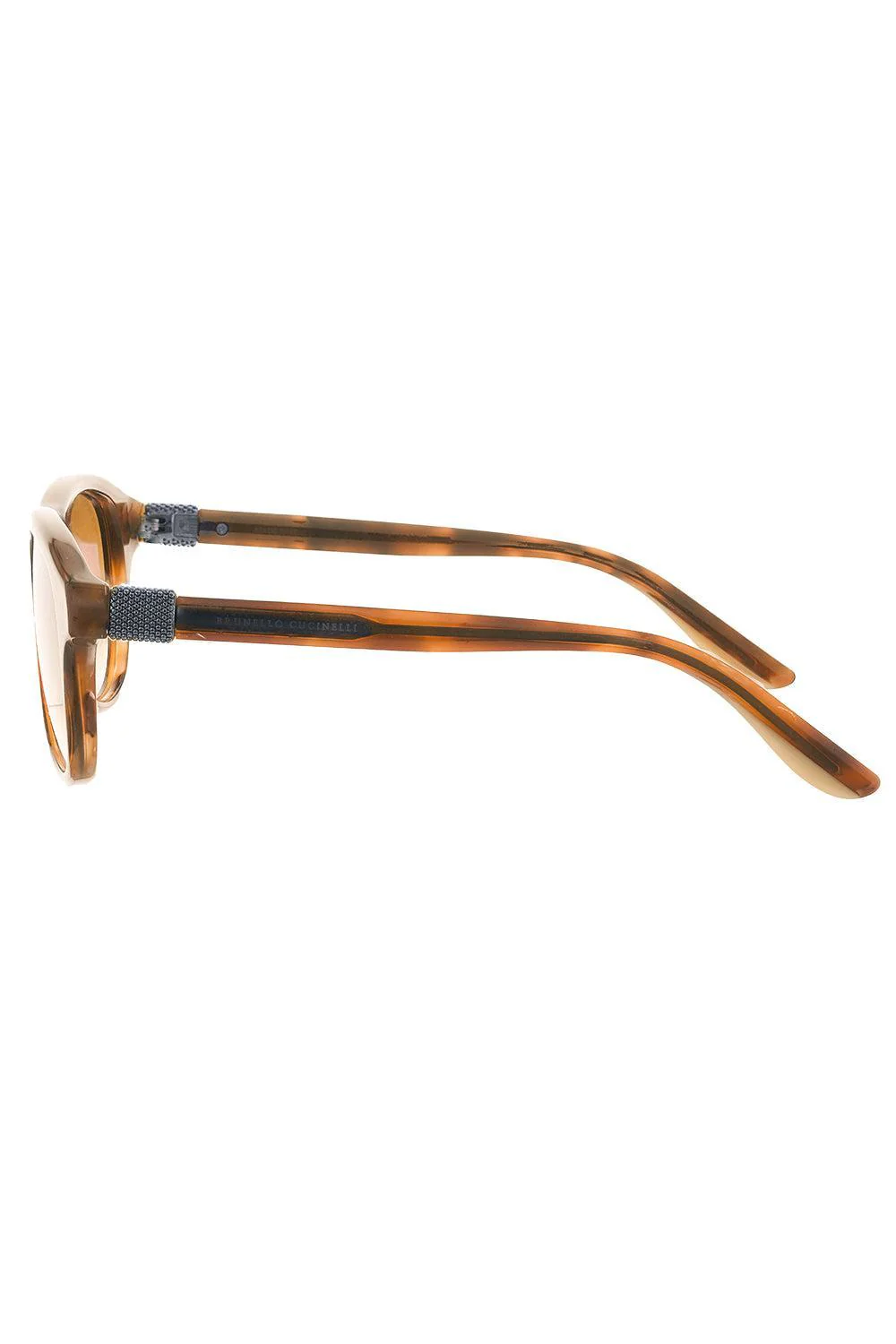 Gradient Aviator Sunglasses - Chocolate - Image 5