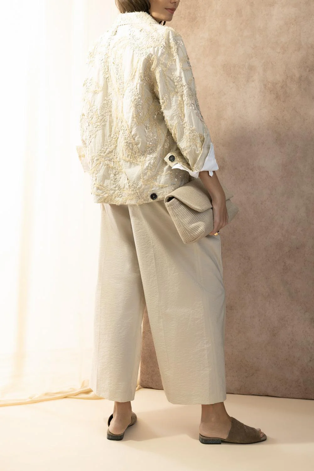 Halo Deconstructed Embroidered Jacket - Image 4