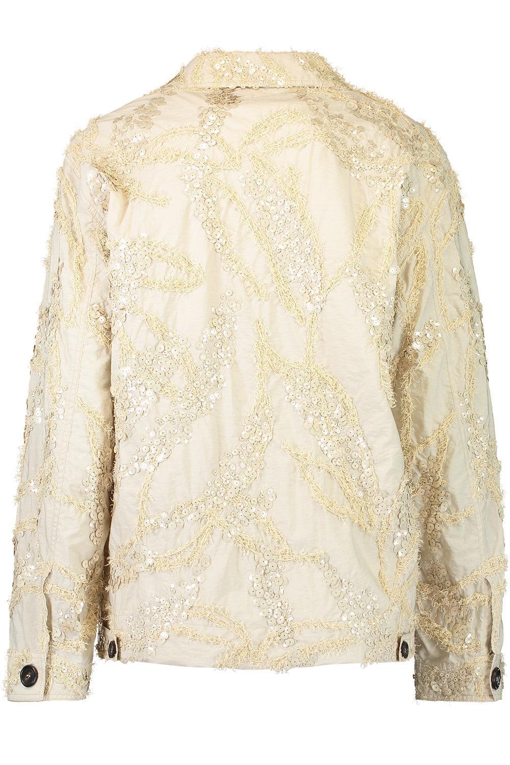Halo Deconstructed Embroidered Jacket - Image 5