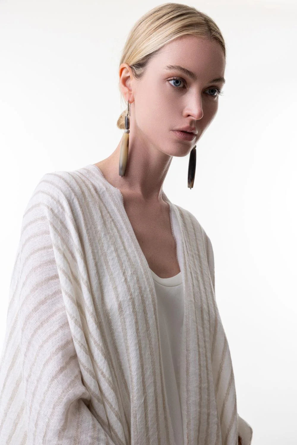 Horn Drop Earrings - Image 4