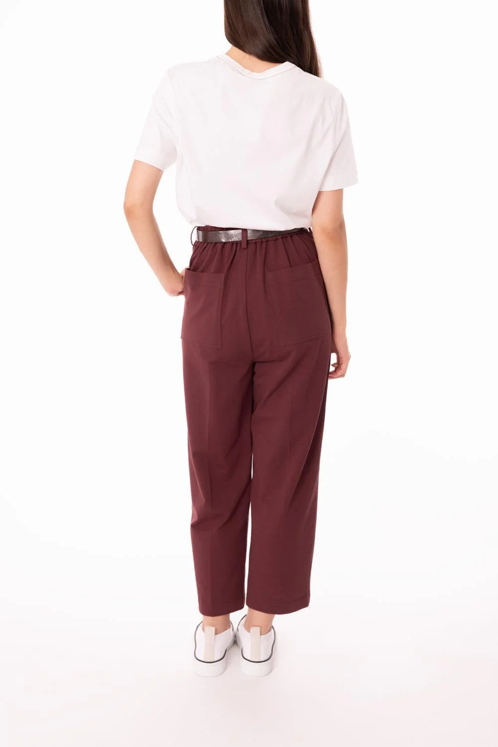 Lightweight Cropped Trousers - Image 4