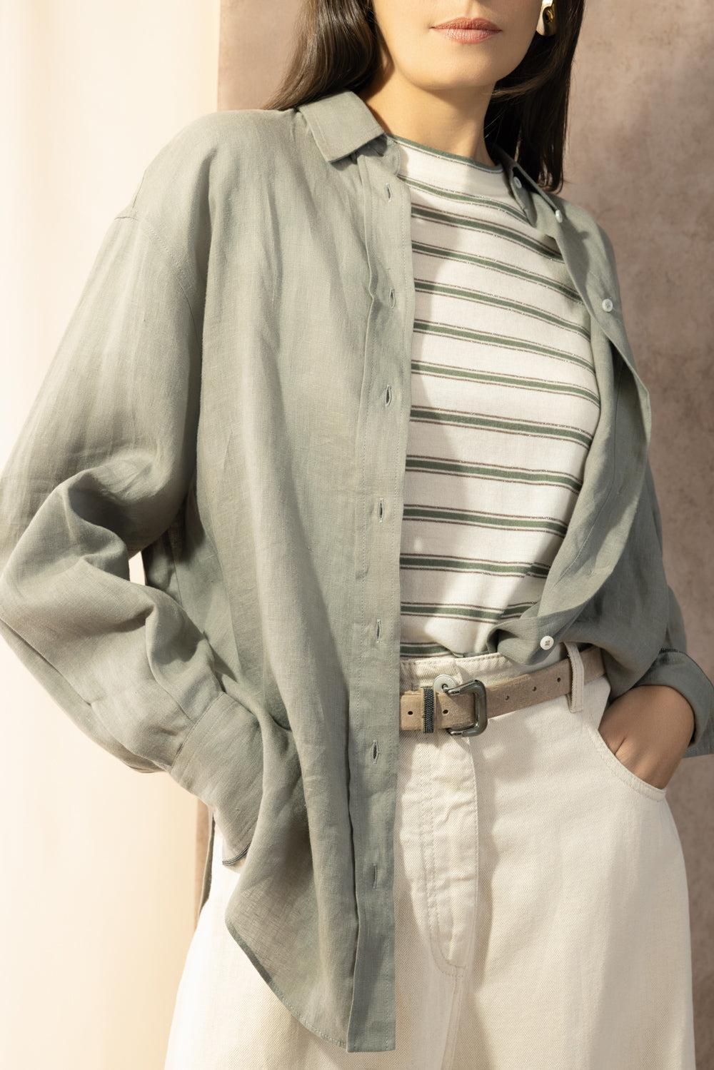 Long Sleeve Button Shirt - Image 3