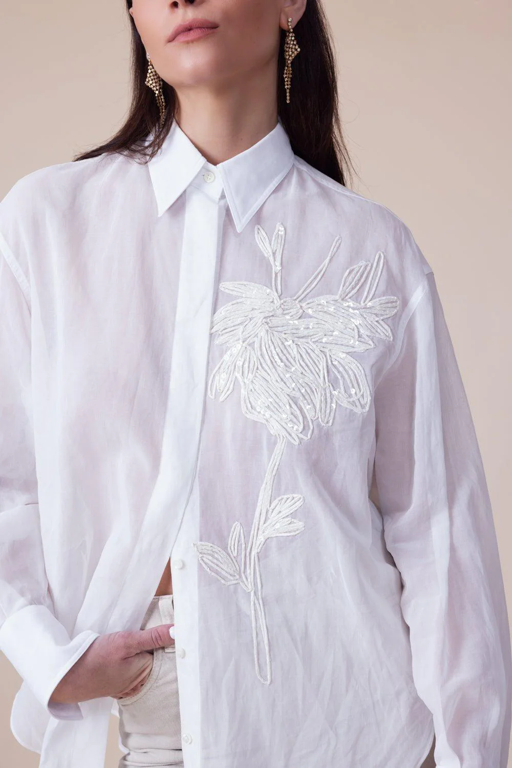Long Sleeve Magnolia Blouse - Image 2