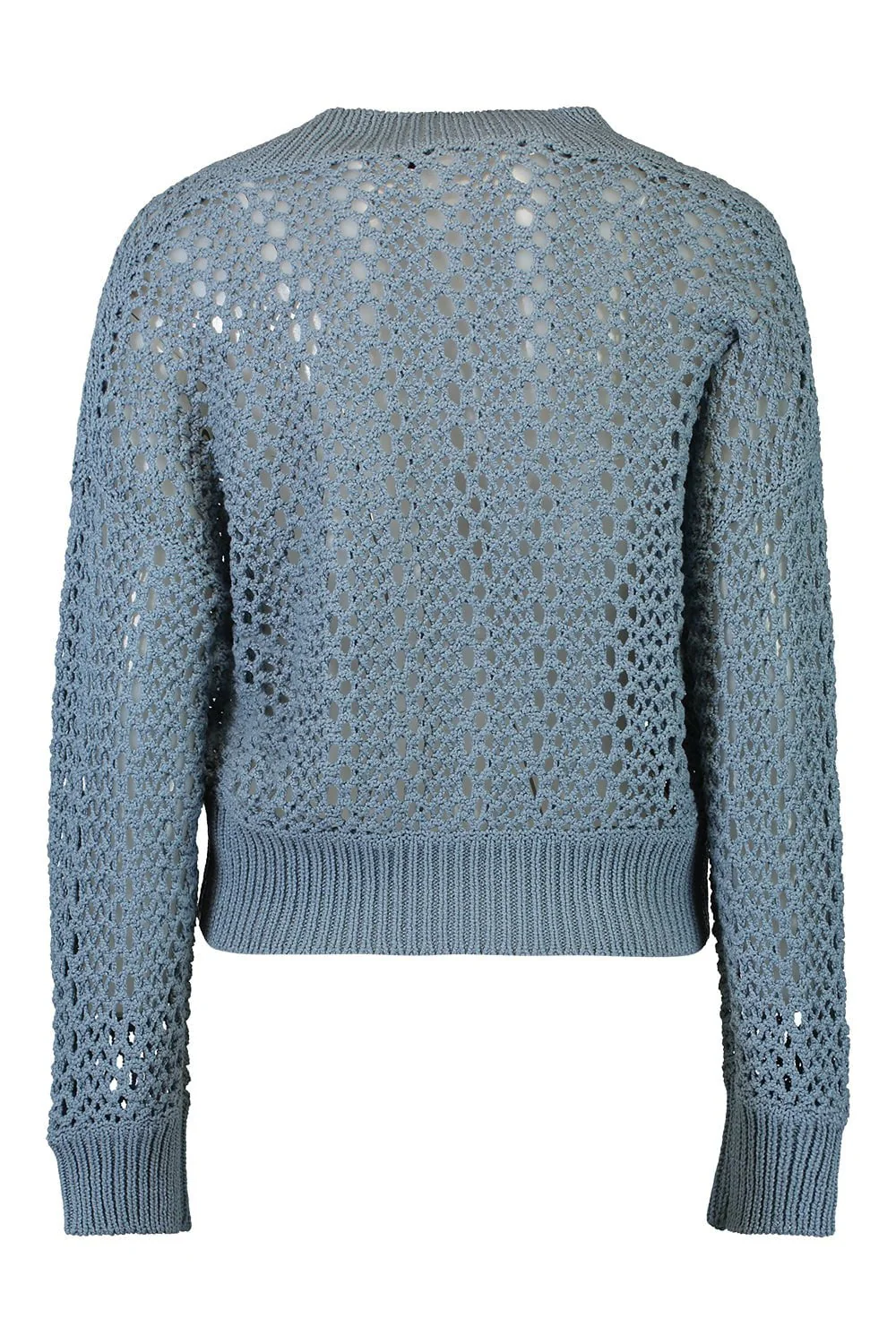 Long Sleeve Net Pullover - Image 5